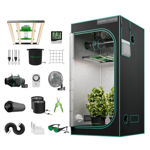 Kit armario cultivo 100x100 cm FC 3000-EVO Mars Hydro