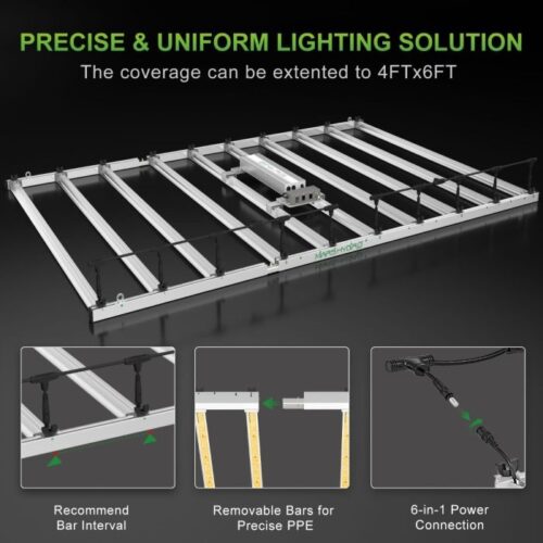 LED FC-E 1000 Mars Hydro Escalable 1000w - Imagen 3